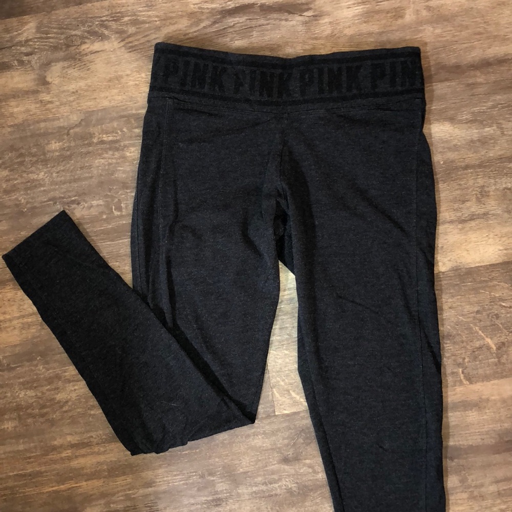 PINK Victoria’s Secret Dark Grey Cotton Legging